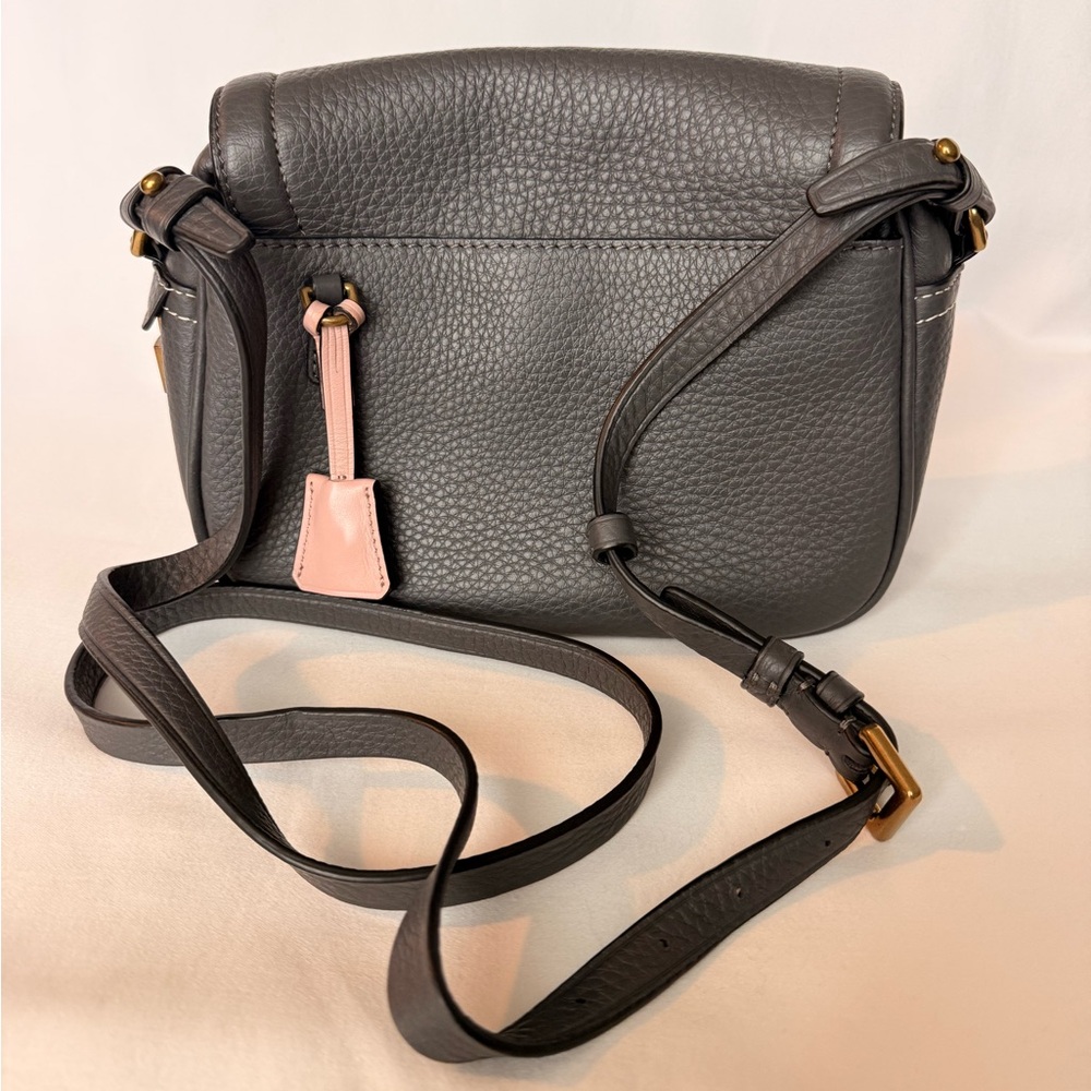 J. Crew Pebbled Leather Crossbody - Picture 5 of 7